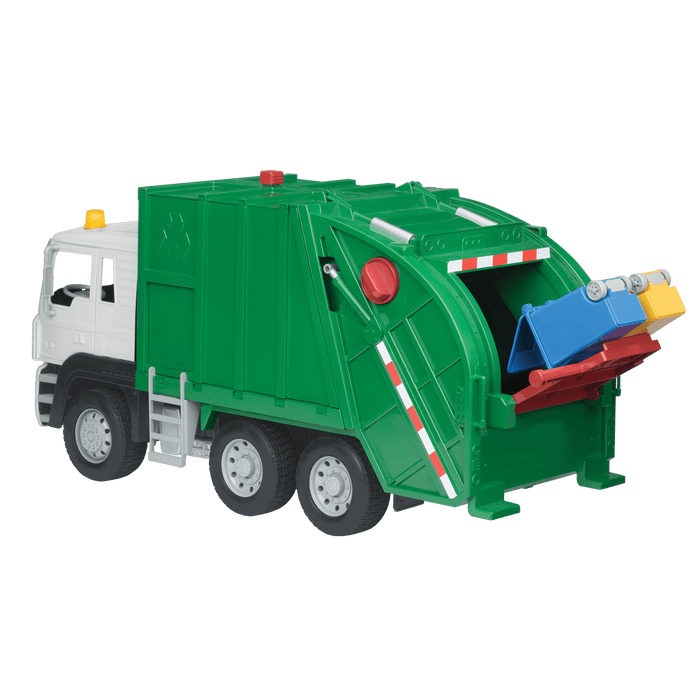 Large Green Recycling Truck