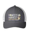 Grey & White Homestead Harvest Hat