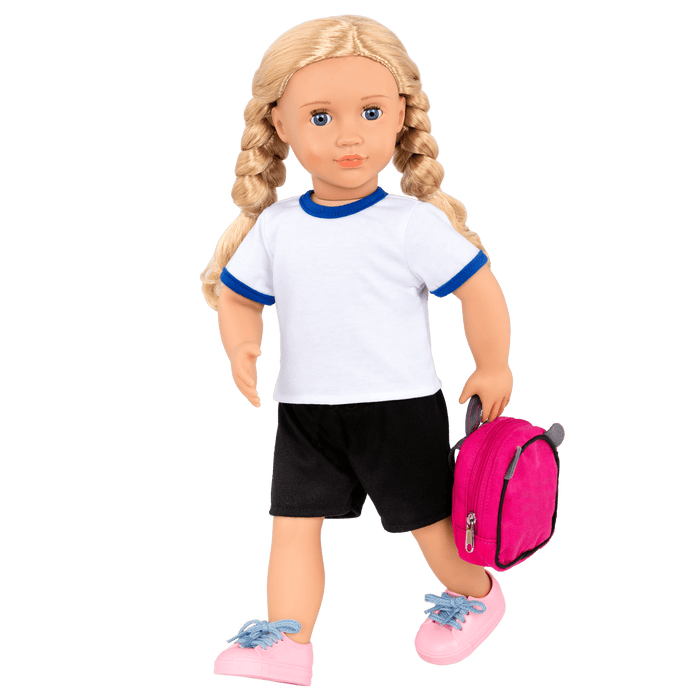 Our Generation Doll Hally & School Locker Bundle