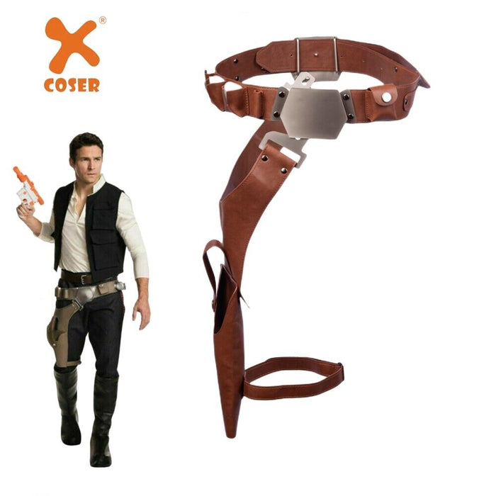 Han Solo Belt - Star Wars PU Leather Cosplay Prop - Costume Accessory