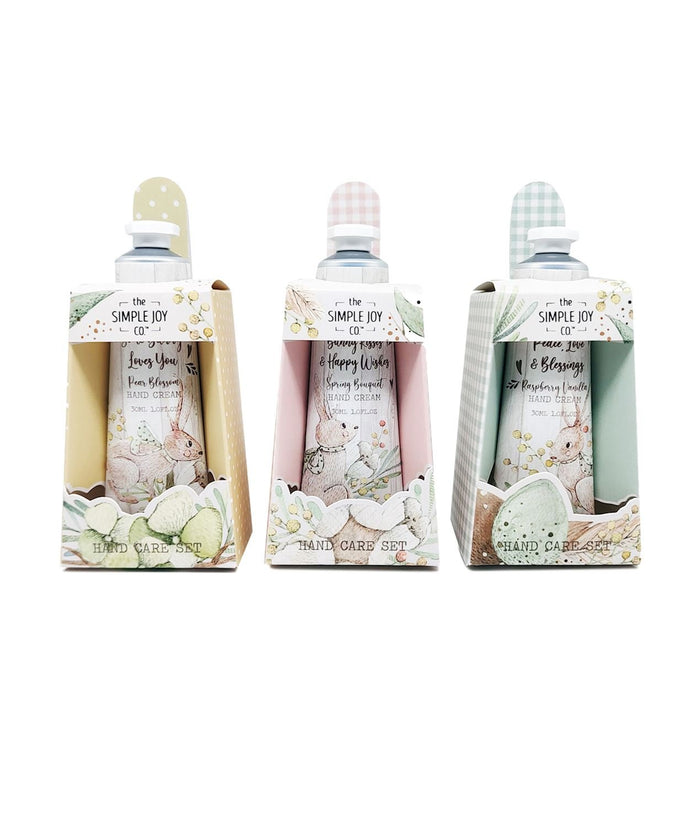 Hand Cream Nail File Simple Joy Spring Gift Set