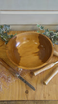 Two-Toned Walnut Bowl