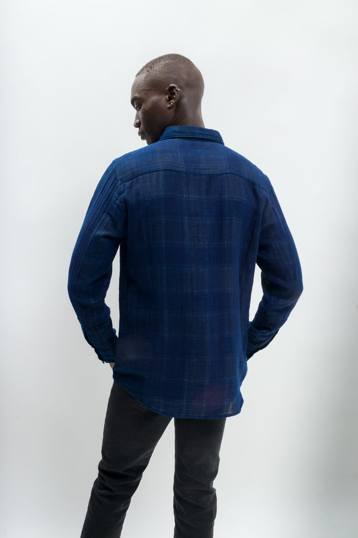 Hank | Men's Anti-Stain Double Woven Cotton Gauze Shirt