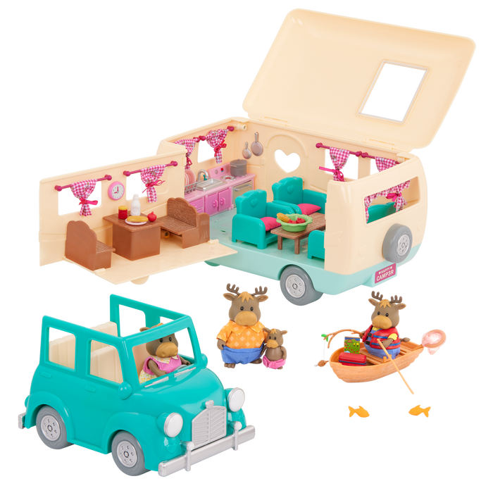 Happy Camper Playset - Deluxe - Li’l Woodzeez