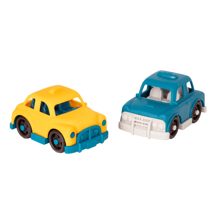 Mini toy vehicles.