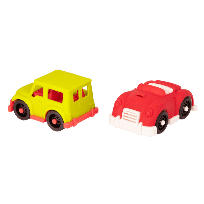 Mini toy vehicles.