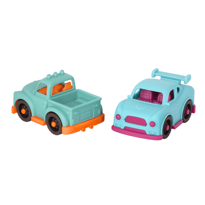 Mini toy vehicles.