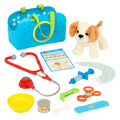 Puppy Vet Clinic Playset with Carrier