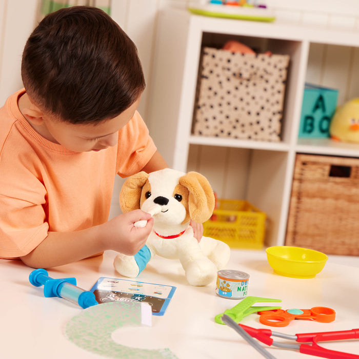 Puppy Vet Clinic Playset with Carrier
