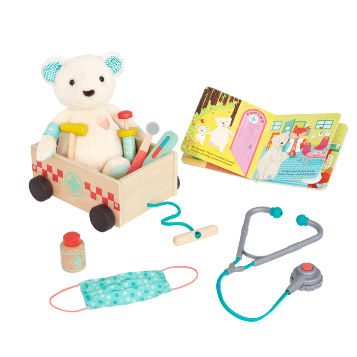 Happyhues - Bobby Bear Playset - B. toys