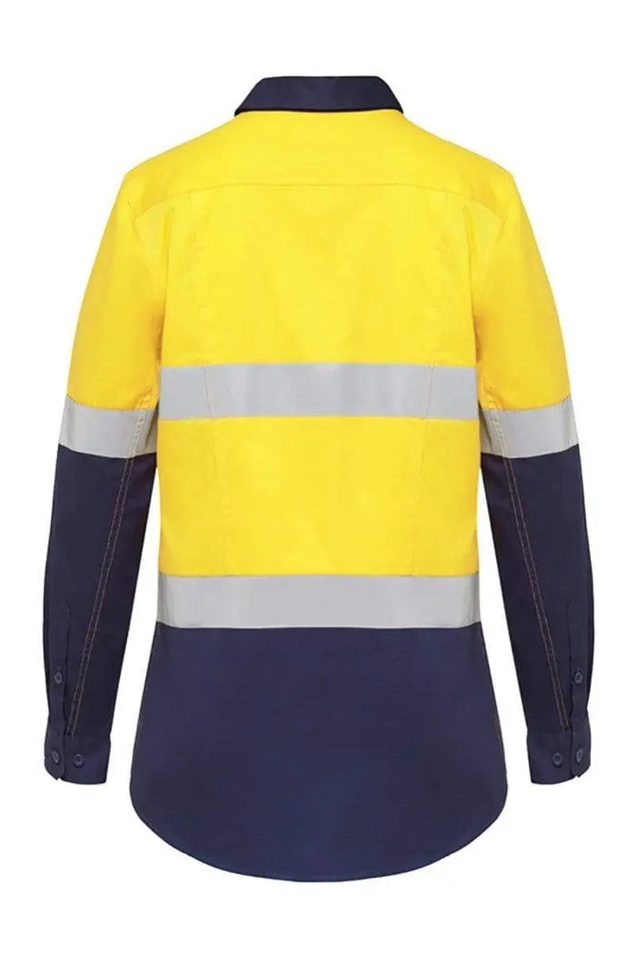 Hard Yakka Women's Reflective Hi Vis Work Shirt Y08220 Work Wear Hard Yakka