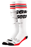 High Cascade Summer Camp collaboration with Stinky Socks snowboard socks