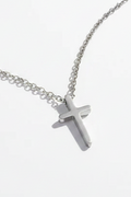 He Walks With Me Cross Necklace