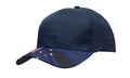 Headwear Breathable P/twill Cap W/aust Flag  X12 - 4190 - City Workwear