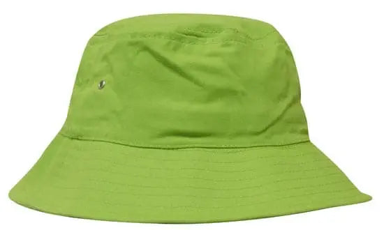 Headwear Bucket Hat With Sandwich Trim Brushed Heavy Sports Twill  *no Sandwich* X12 - City Workwear