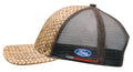 Headwear Poly Twill Cane Print Mesh Back Cap X12 - 3999 - City Workwear