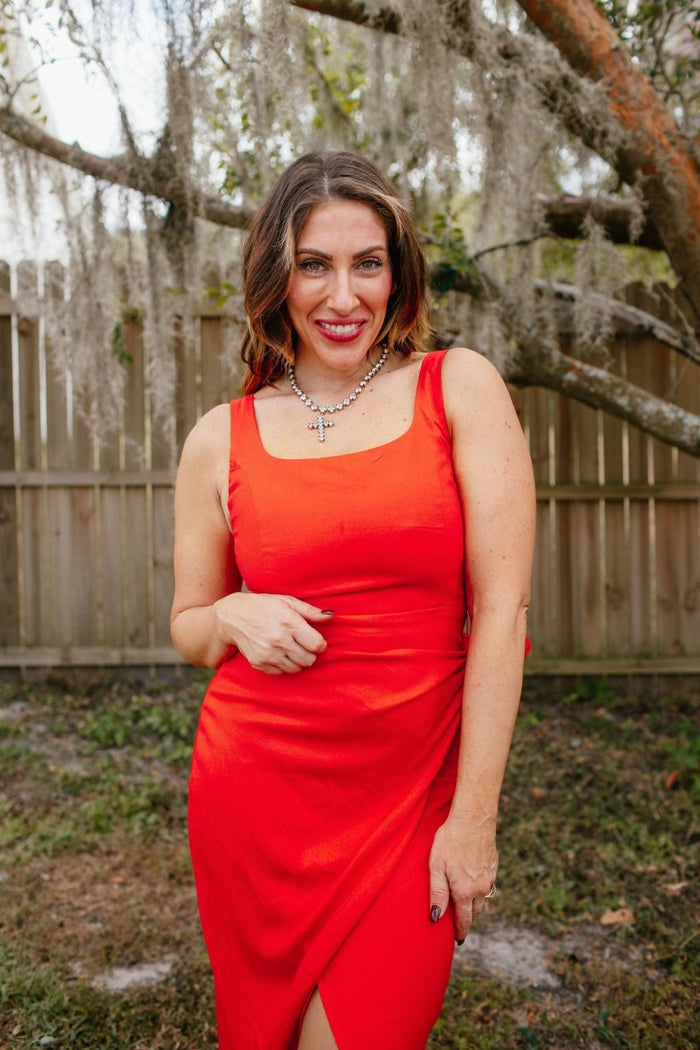 Heatwave Midi Dress - Macoma Boutique250 Dresses