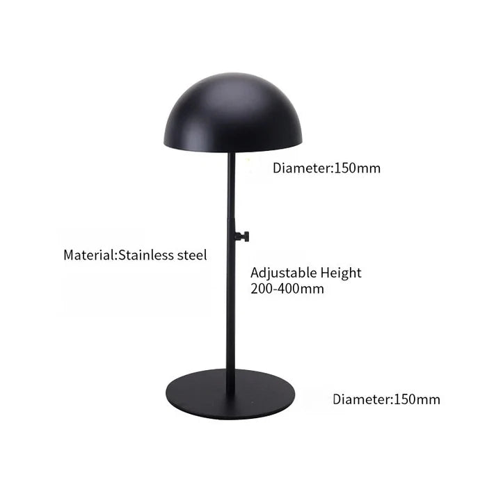 Helmet Stand Metal Adjustable Metal Stand Desktop Hanger
