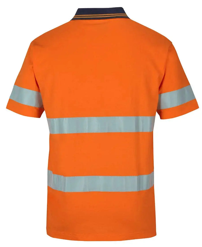 Hi Vis (D+n) S/s Cotton Polo 6DCPS Jb's Wear
