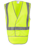 Hi Vis Safety Vest-X Back with Tail SW72 Australian Industrial Wear