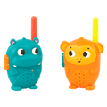 Hippo and monkey walkie-talkies.