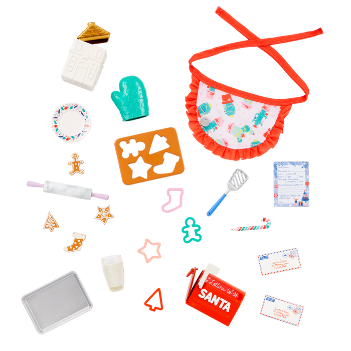 holiday cookie playset for dolls