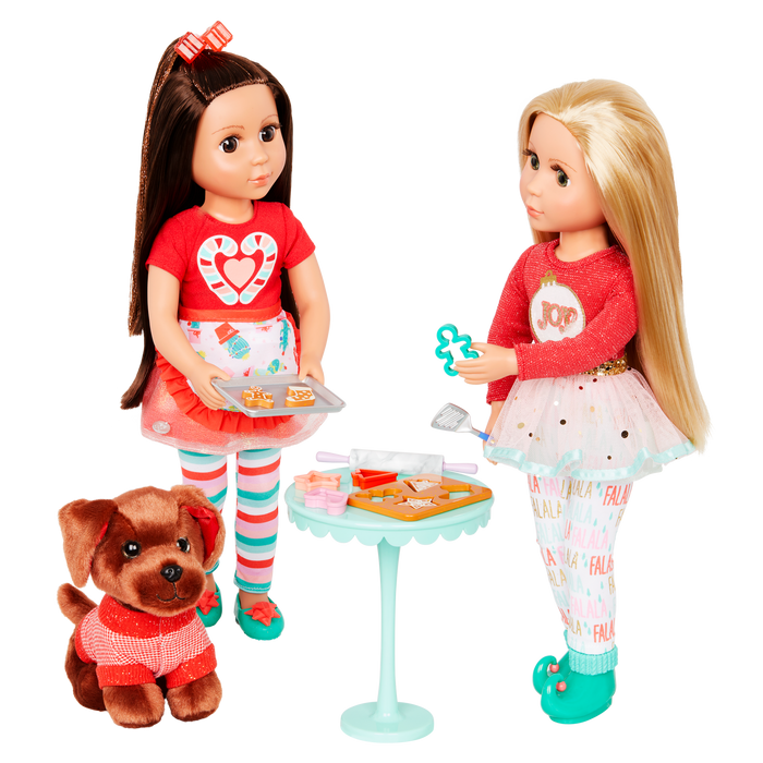 holiday cookie playset for dolls