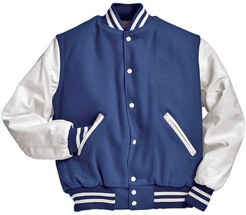 Holloway Wool Varsity Jacket w/ Leather Insert