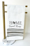 home sweet home hand towel
