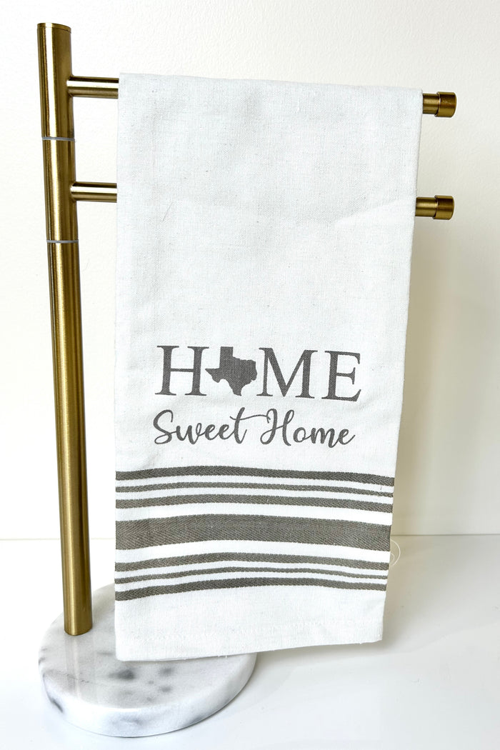 home sweet home hand towel