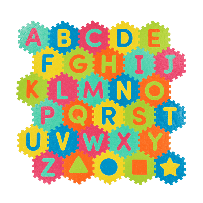 Honeycomb ABCs foam play mat