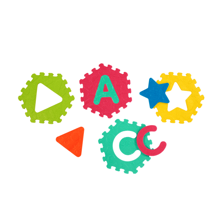 Honeycomb ABCs foam play mat