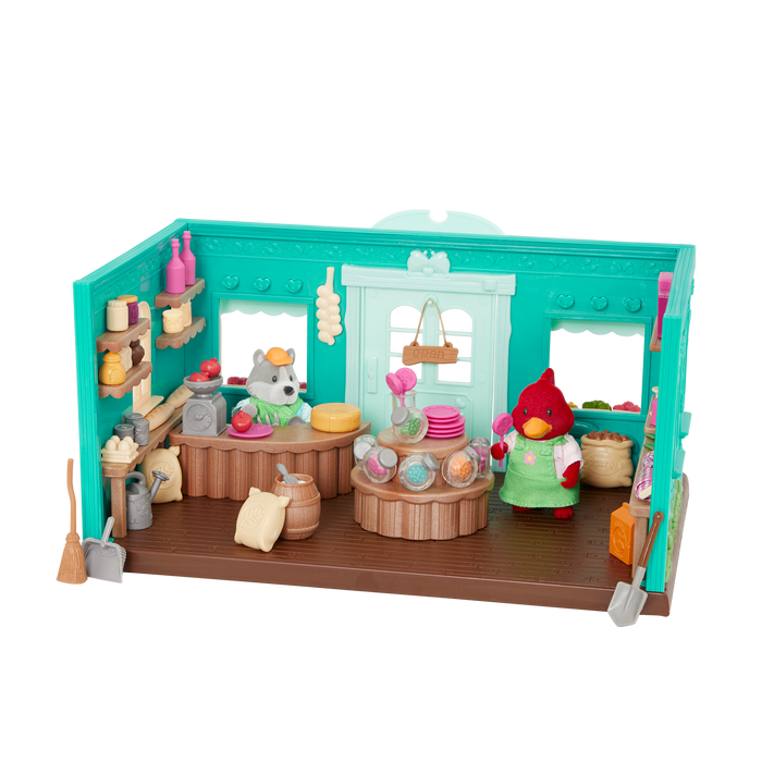 Lil Woodzeez General Store Playset with Figurines