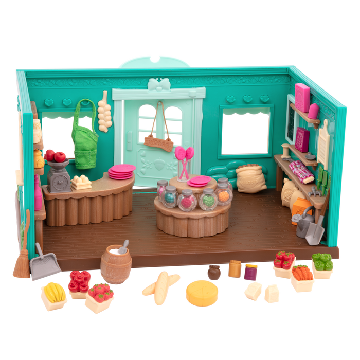Lil Woodzeez General Store Playset with Figurines