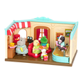 Theatre playset with animal figurines