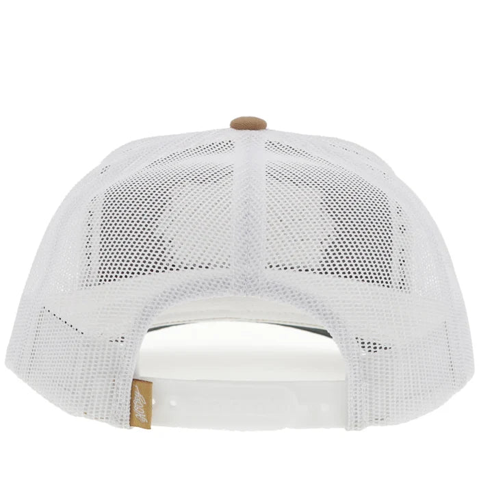 Hooey Diamond Patch Hat in Tan & White