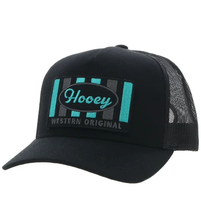 Hooey "Sundan" Snapback Hat in Black