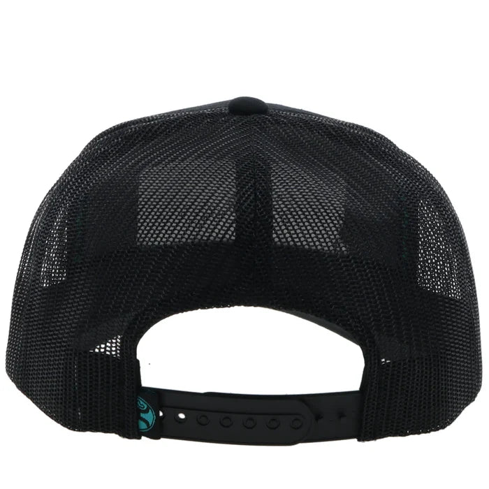 Hooey "Sundan" Snapback Hat in Black