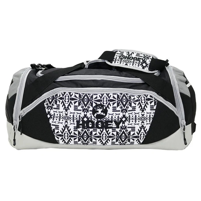 Hooey "The Competitor" Carry-All Black and Grey Aztec Duffle Bag