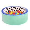 Foam ball pit with balls inside