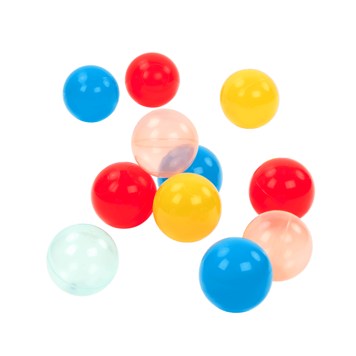 Foam ball pit with balls inside