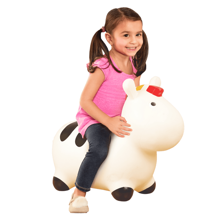 Hopping zebra bouncy toy for toddlers