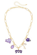 Horned Frogs Gameday Charm Necklace