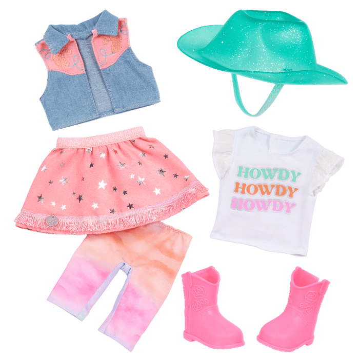 Glitter Girls Equestrian Outfit for 14-inch Dolls