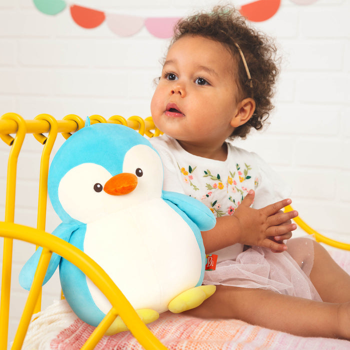 Huggable Squishies - Poppy Penguin - B. toys
