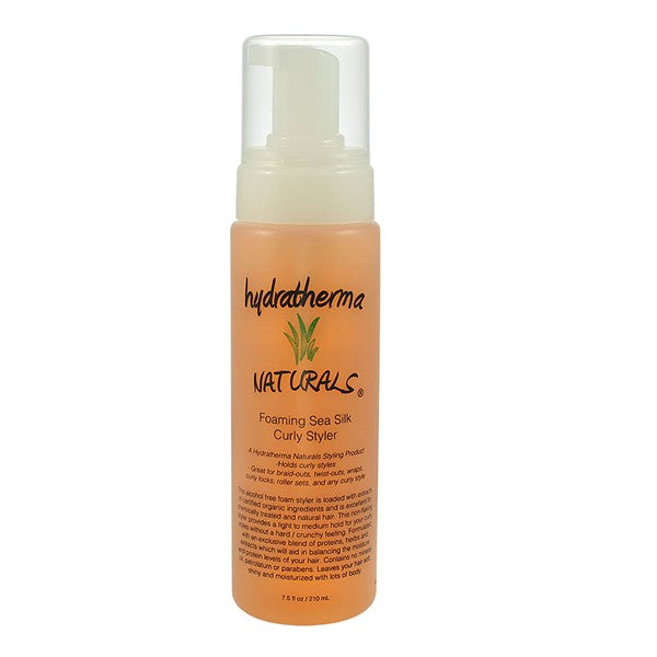 Hydratherma Naturals Foaming Sea Silk Curly Styler 8oz