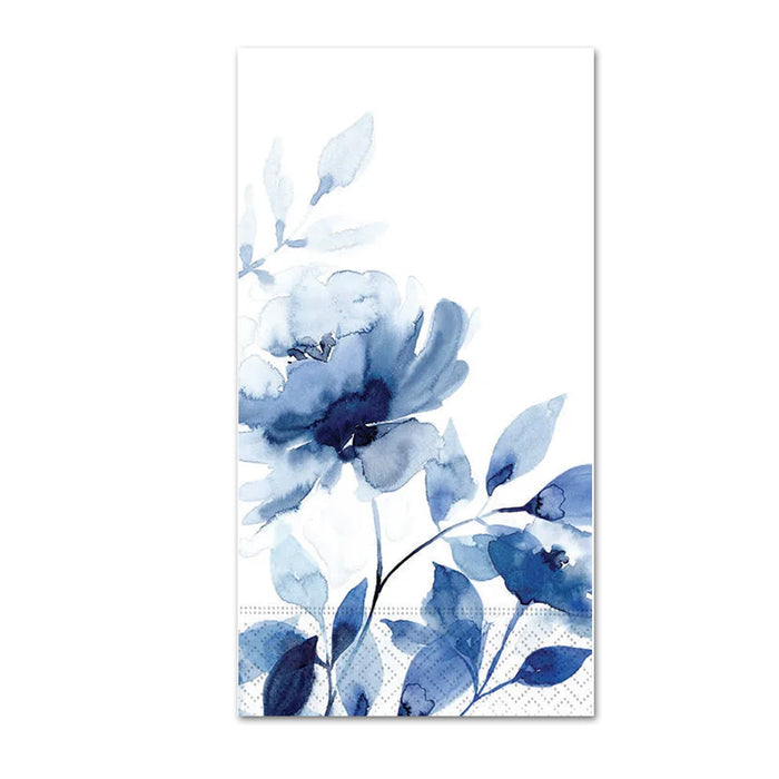 Indigo Garden Paper Guest Towels - Buffet Napkins