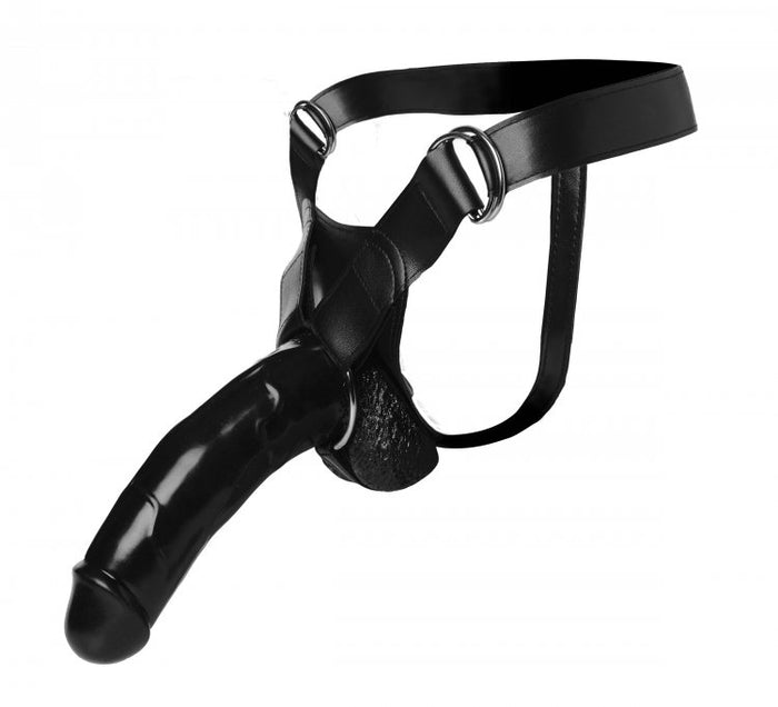 Infiltrator II Hollow Strap-On with 9 Inch Dildo Image 4