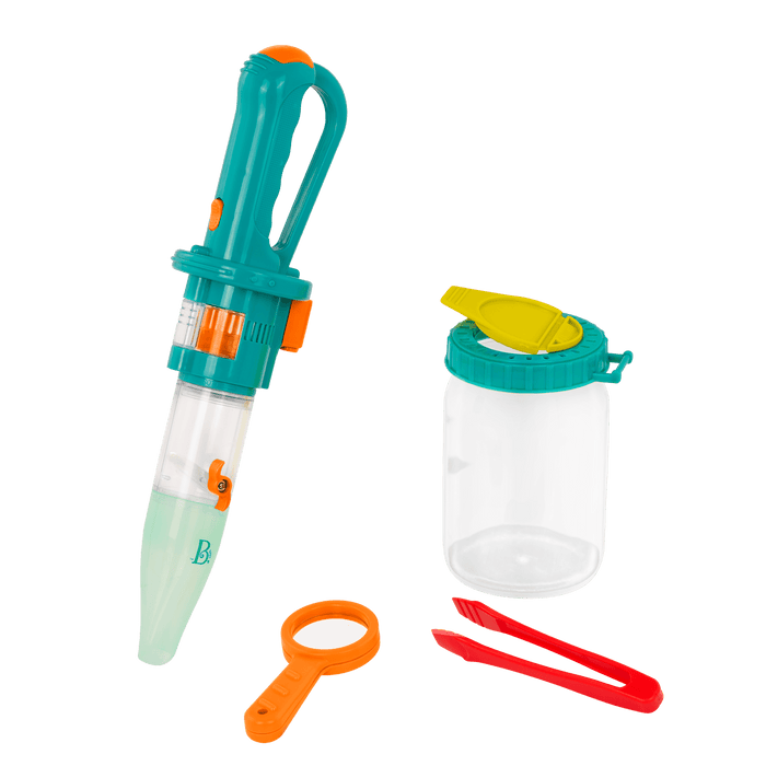 Kids bug catcher vacuum insect observation kit