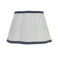 Ivy Pleated Tapered Shade White 35cm